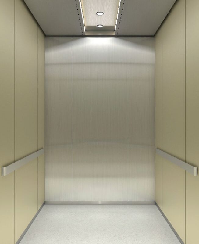 Titanium gold stainless steel sandblasting